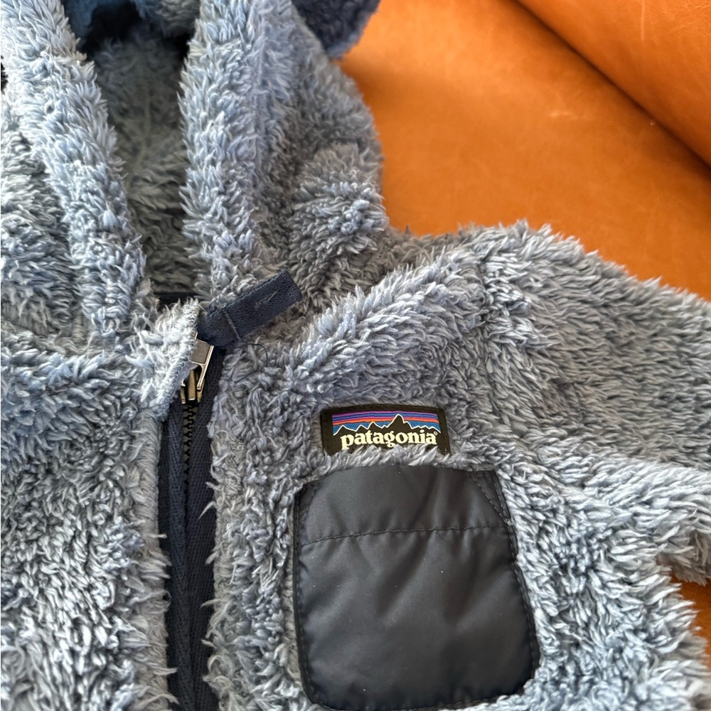 Patagonia Blue Furry Friends Onesie - Picture 3 of 4